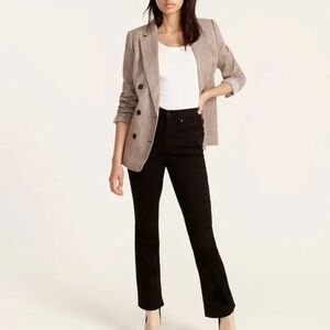 J.Crew Billie Demi-Boot Crop Jeans – Black – Size 27